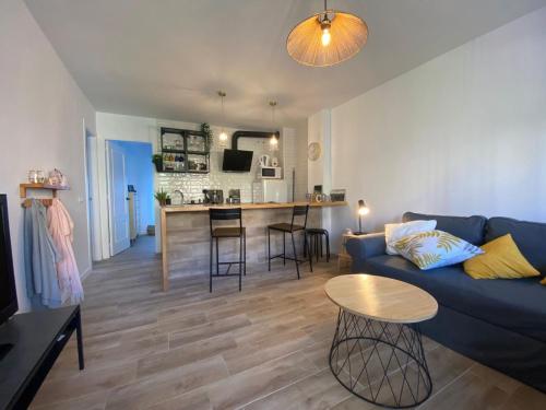 Køkken eller tekøkken på Benalmádena costa - 100m de la playa - Lecorbusier