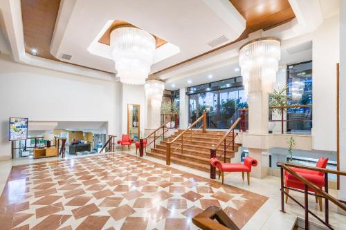 Ruang duduk di MUR Neptuno Gran Canaria - Adults Only