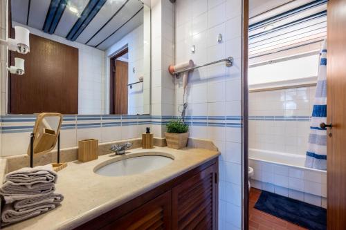 Koupelna v ubytování Daytona Beach Apartment