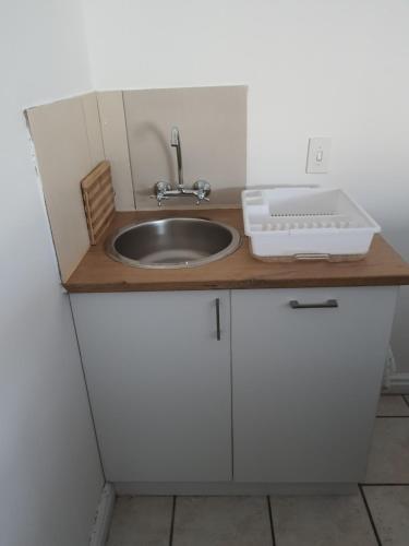 Kuchyň nebo kuchyňský kout v ubytování Pladda in Plett