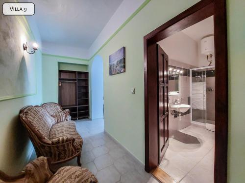 Kúpeľňa v ubytovaní Gosztonyi Villa