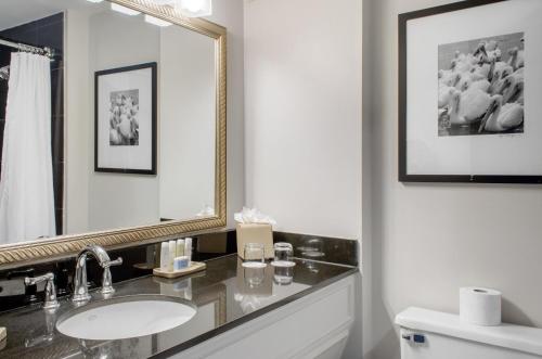 Omni Riverfront New Orleans tesisinde bir banyo