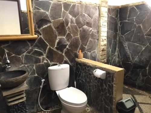 Phòng tắm tại Cewin's Homestay