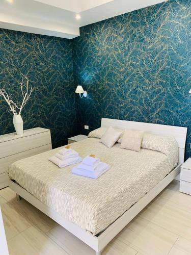 Ένα ή περισσότερα κρεβάτια σε δωμάτιο στο B&B Birillo