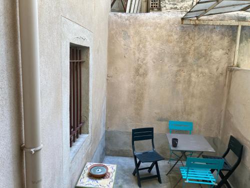 Posedenie v ubytovaní La loge d'Avignon
