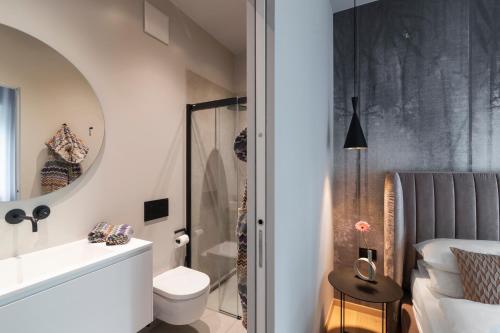 Koupelna v ubytování Windsor Merano Hotel & Suites