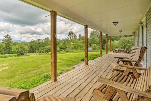 Taman di luar Wilmington Home on 18 Acres about 9 Mi to Skiing!