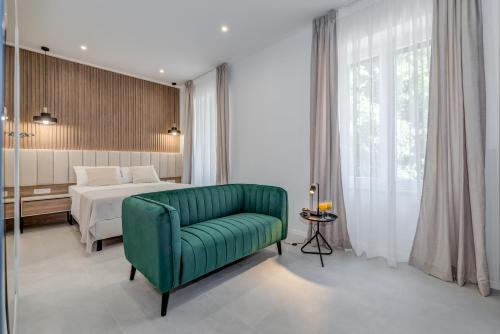 Posteľ alebo postele v izbe v ubytovaní 48 Luxury Apartment Split
