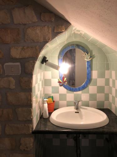 Koupelna v ubytování Camere buono