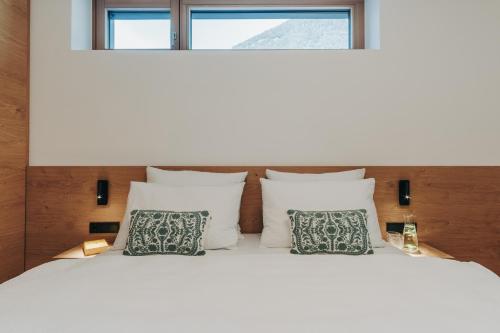 Postel nebo postele na pokoji v ubytování Apartment Am Hang