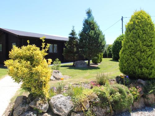 Κήπος έξω από το Cedar Lodge