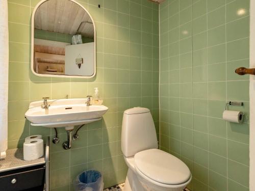 ห้องน้ำของ Holiday home Læsø LIII