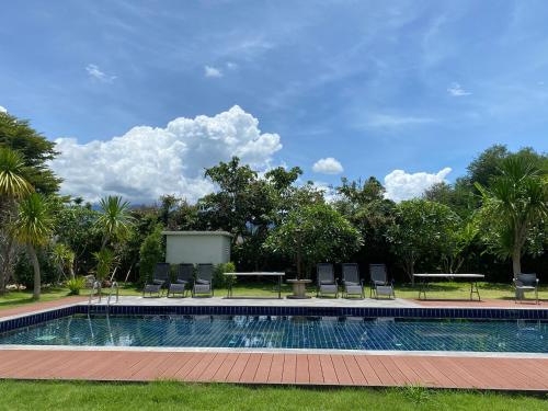 Piscina en o cerca de Ban 5 Rai Pool Villa