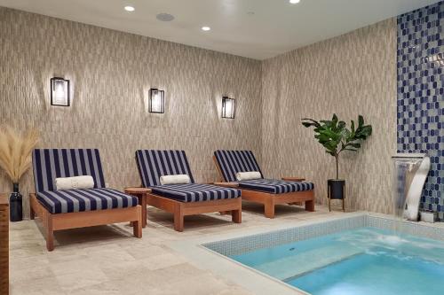 Bazén v ubytování 124 on Queen Hotel & Spa nebo v jeho okolí