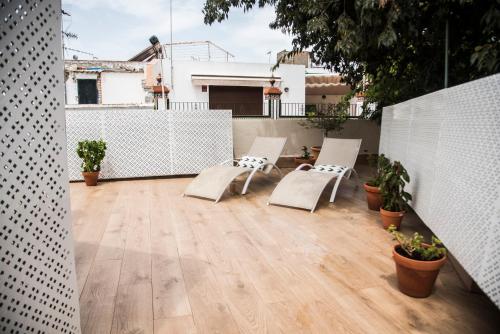 Un balcón o terraza en nüa alameda