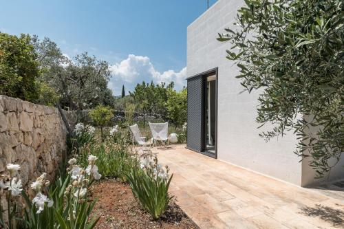 Jardín al aire libre en Calcebianca