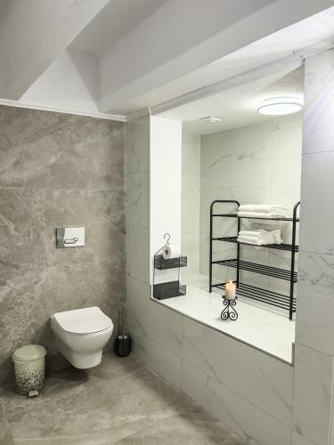 Bilik mandi di Family Apartment
