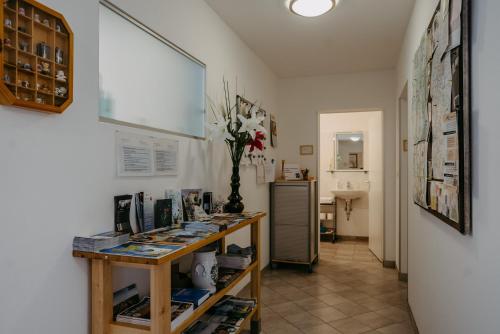 Dapur atau dapur kecil di Haus LUNA - Privatzimmer im sonnigen Südburgenland