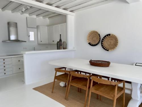 Köök või kööginurk majutusasutuses Villa Goddess by Whitelist Mykonos