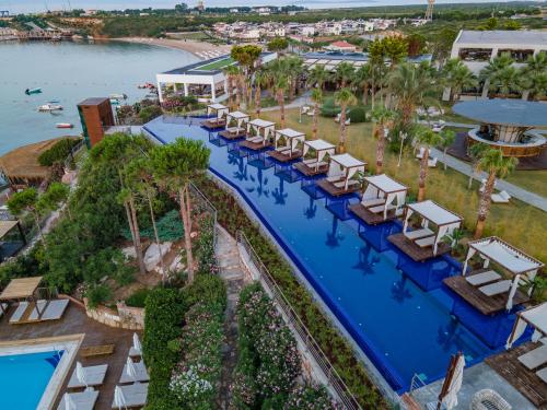 an aerial view of the pool at the resort at LAUR HOTELS Experience & Elegance in Didim
