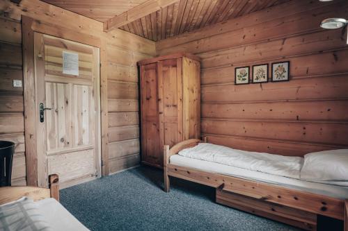 Cama o camas de una habitación en Chata MTB
