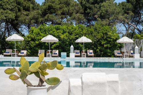Baglioni Masseria Muzza Resort & Spaの敷地内または近くにあるプール