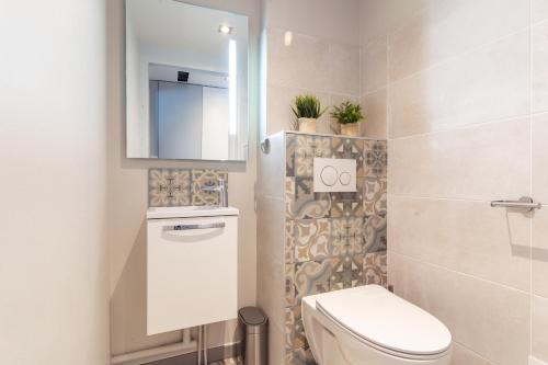 Kúpeľňa v ubytovaní La Bastide de la Plage - Garage privé