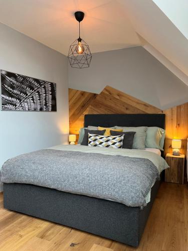 Postel nebo postele na pokoji v ubytování Apartment Alaska