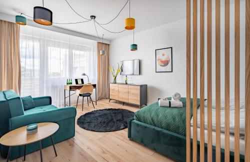 Posedenie v ubytovaní Grelewicz Apartments- MyPleasure
