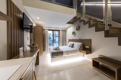 Foto da galeria de Ammos Luxury Apartments em Nea Vrasna