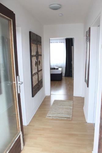 Katil atau katil-katil dalam bilik di Marstall Apartmenthaus Kassel