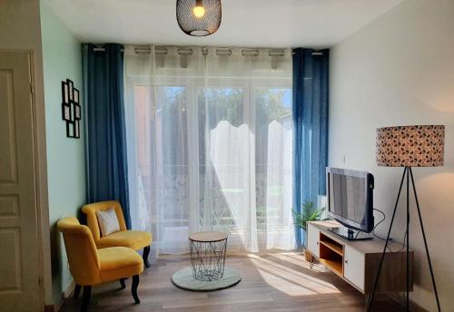 Studio fonctionnel au calme avec garage individuel et balcon