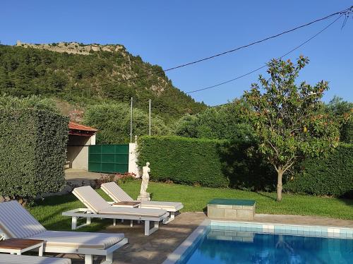 Γενική θέα στο βουνό ή θέα στο βουνό από  αυτή η βίλα