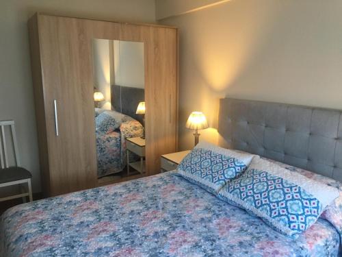 Postel nebo postele na pokoji v ubytování Apartamento Playa del Sardinero