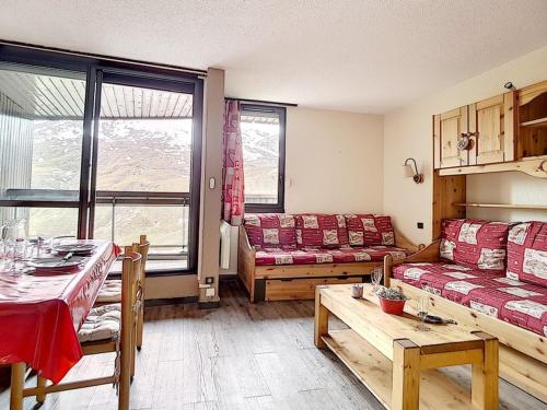 Appartement skis aux pieds, parking couvert, balcon ouest - Reberty 1850 - FR-1-344-1106