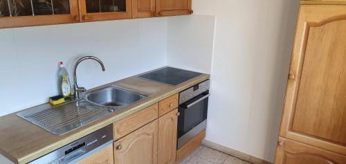 Küche/Küchenzeile in der Unterkunft Positano Apartments