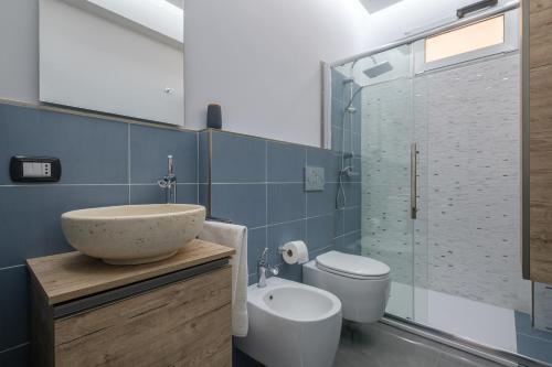 Koupelna v ubytování Appartamento a due passi dal mare