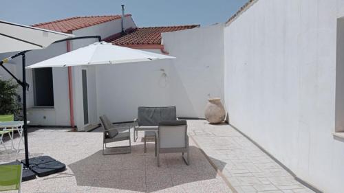Patio nebo venkovní prostory v ubytování B. SINIS