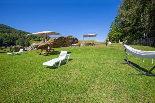 Landskap semula jadi dekat dengan the country house
