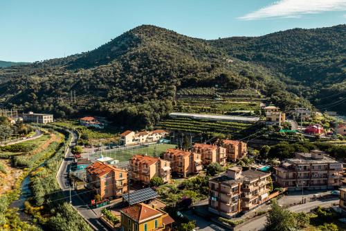 Pemandangan gunung umum atau pemandangan gunung yang diambil dari aparthotel ini