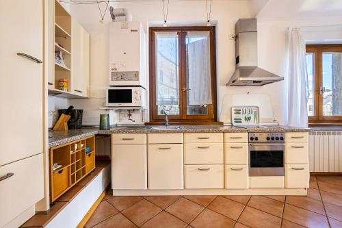 Küche/Küchenzeile in der Unterkunft Appartment Capri