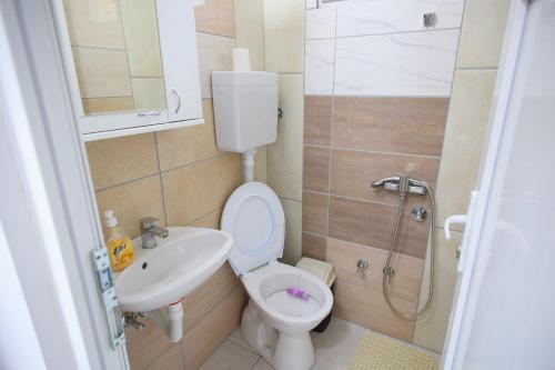 A bathroom at Apartman Rakić