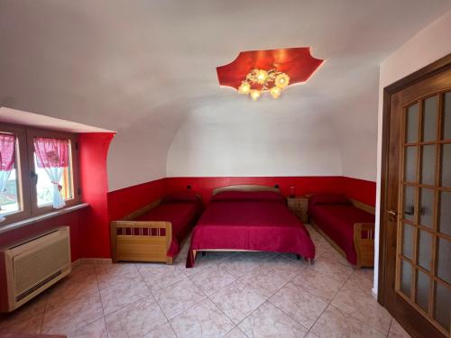 Χώρος καθιστικού στο Villa Bebe'
