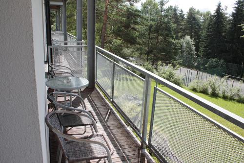 Balkon ili terasa u objektu Apartmány Lipno Bouček