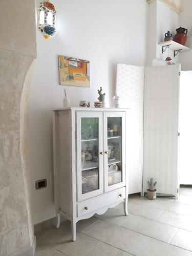 Dapur atau dapur kecil di La Limesa, antica dimora con volte a stella