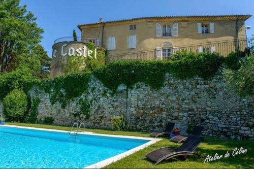 Gallery image of Peaceful retreat in Drome Provencale Castel in Montboucher-sur-Jabron