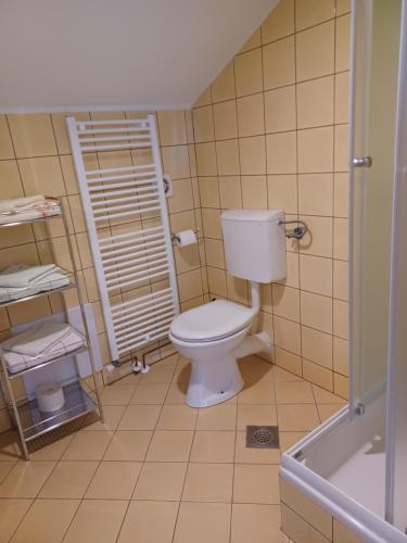 Koupelna v ubytování Apartman Alen