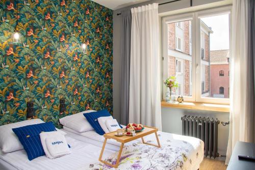 Katil atau katil-katil dalam bilik di Maya's Flats & Resorts 60 - Most Miłości