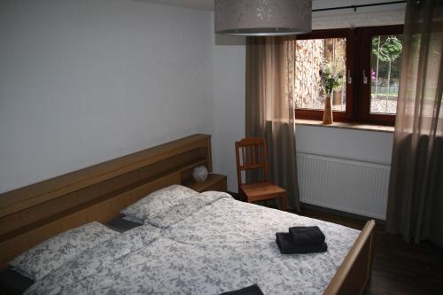 Ein Bett oder Betten in einem Zimmer der Unterkunft Appartement Sto