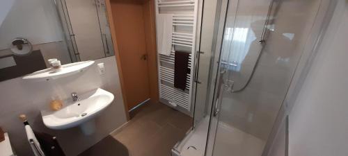 Koupelna v ubytování Ferienwohnung Rita